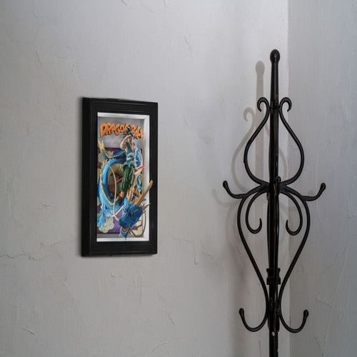 Dragon Ball Z Tamashii Art 3D Relief-Bild Son Goku & Dragon 27 cm