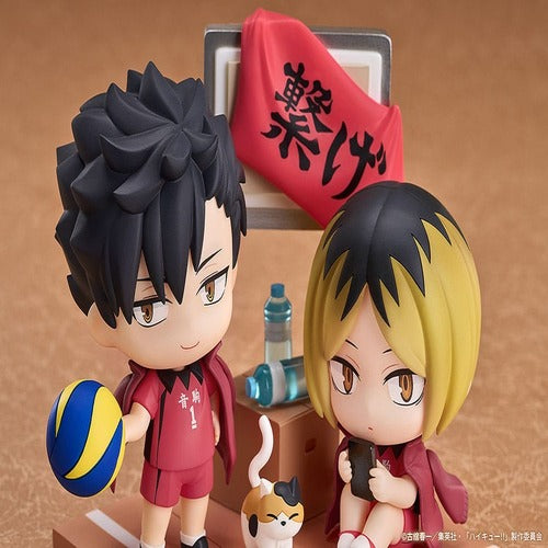 Haikyu!! Minifiguren Qset 2er-Pack Tetsuro Kuroo & Kenma Kozume 9 cm