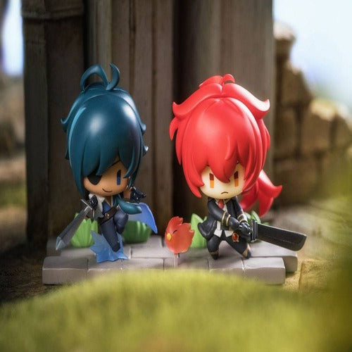 Genshin Impact Battle Scene Series pack 6 trading figures Mondstadt Edition 5 cm