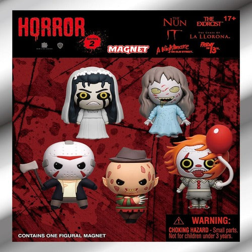 Warner Brother Horror pack aimants Series 2 Display (12)