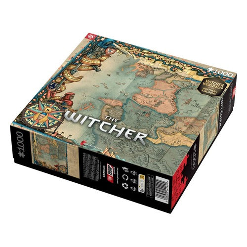 The Witcher 3 puzzle Gaming The Northern Kingdoms (1000 pièces)