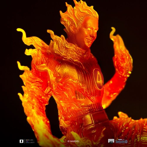 Fantastic Four statuette 1/10 Art Scale Human Torch 30 cm