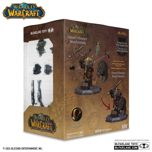 World of Warcraft Actionfiguren Dwarf Hunter & Pandaren 15 cm Sortiment (8)