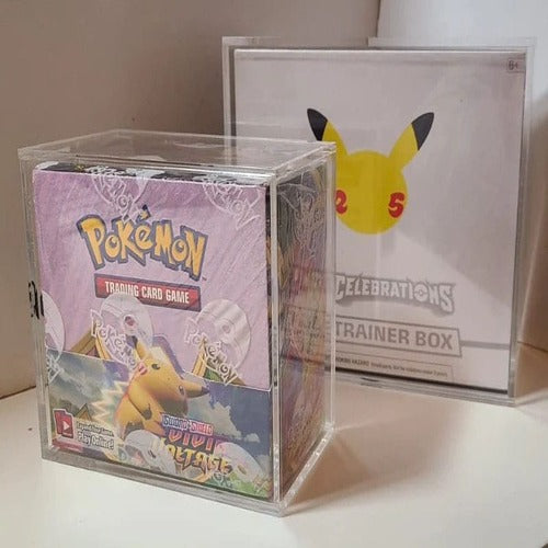 Evoretro présentoir vitrine acrylique pour Booster Boxes / Elite Trainer Boxes Ver. 1 with Sliding Lid