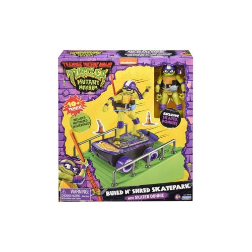 Teenage Mutant Ninja Turtles: Mutant Mayhem Build N' Shred Skatepark Sortiment (8)