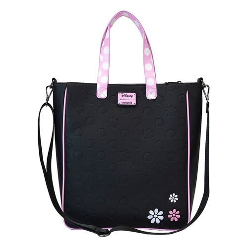 Disney by Loungefly Sac à bandoulière avec porte-monnaie Minnie Floral Rock the Dots