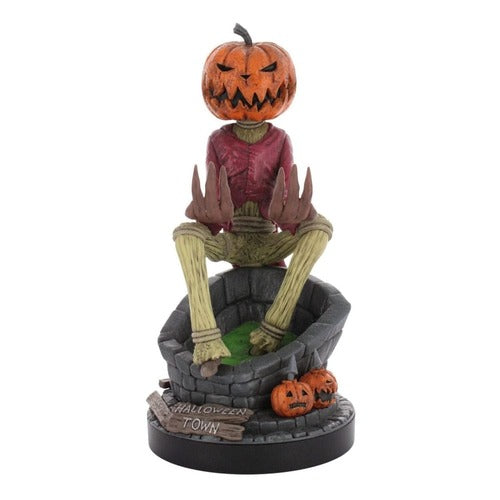 The Nightmare Before Christmas Jack Pumpkin Cable Guys support de manette et support de téléphone 21 cm