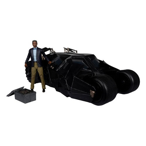 DC Multiverse véhicule Tumbler with Lucius Fox (The Dark Knight) (Gold Label)