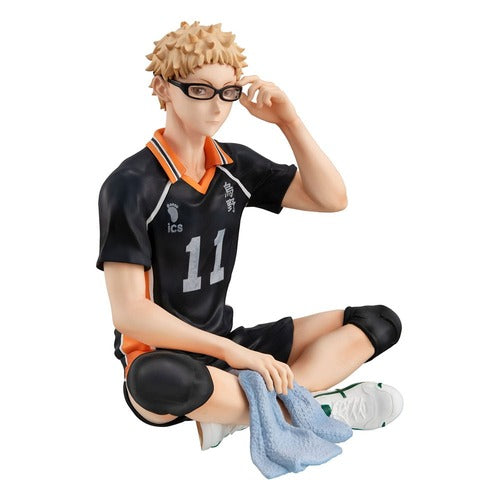 Haikyu!! G.E.M. Series statuette PVC Kei Tsukishima Palm Size 9 cm