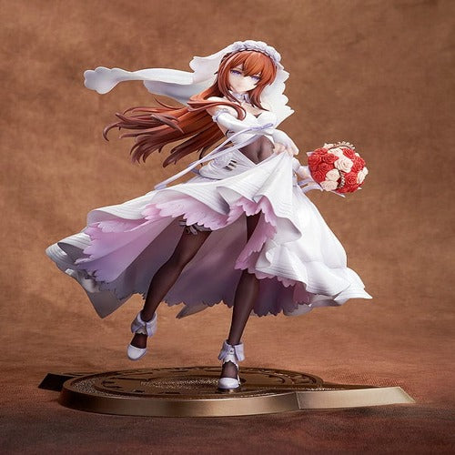 Steins Gate statuette PVC 1/7 Kurisu Makise: Wedding Dress Ver. 26 cm