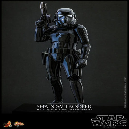 Star Wars figurine Movie Masterpiece 1/6 Shadow Trooper with Death Star Environment 30 cm