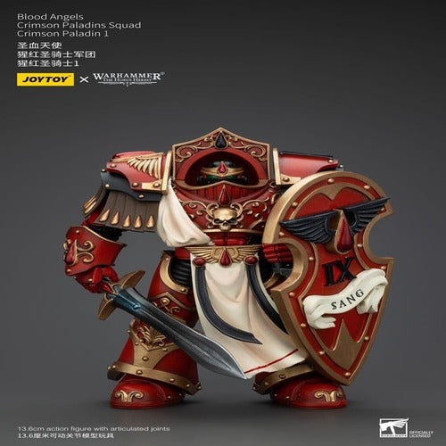Warhammer The Horus Heresy figurine 1/18 Blood Angels Crimson Paladins Squad Crimson Paladin 1 14 cm