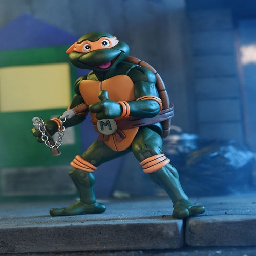 Tortues Ninja (Cartoon) figurine Ultimate Michelangelo VHS 18 cm