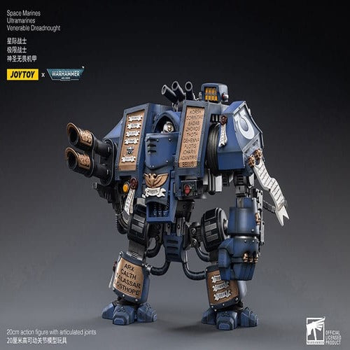 Warhammer 40k figurine 1/18 Space Marines Ultramarines Venerable Dreadnought 19 cm