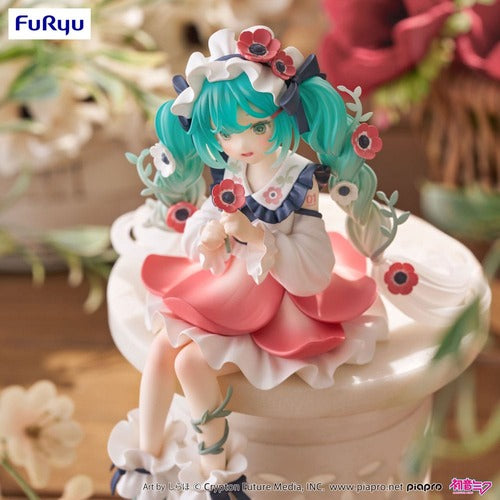 Hatsune Miku statuette PVC Noodle Stopper Hatsune Miku Flower Fairy Anemone 14 cm