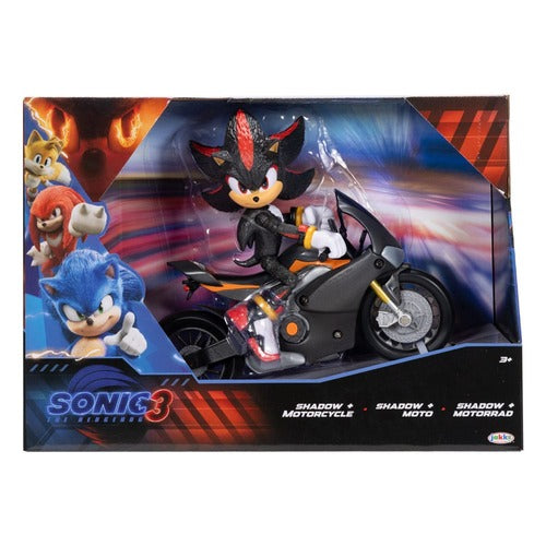 Sonic - The Hedgehog Movie 3 figurine avec véhicule 13 cm