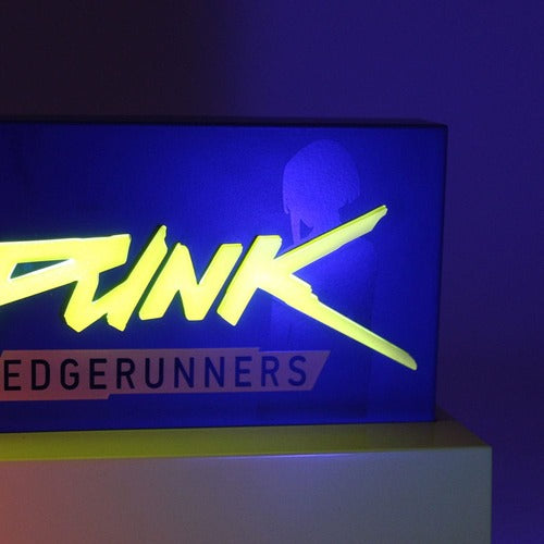 Cyberpunk Edgerunner LED-Leuchte Logo 22 cm