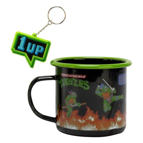 Teenage Mutant Ninja Turtles Tasse und Schlüsselanhänger