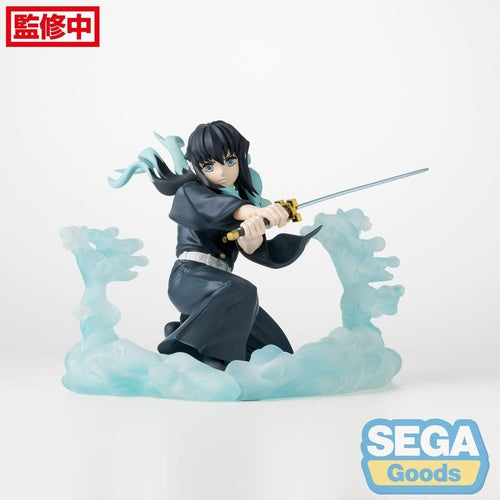Demon Slayer: Kimetsu no Yaiba statuette PVC Xross Link Anime Muichiro Tokito Hashira Training Arc 11 cm