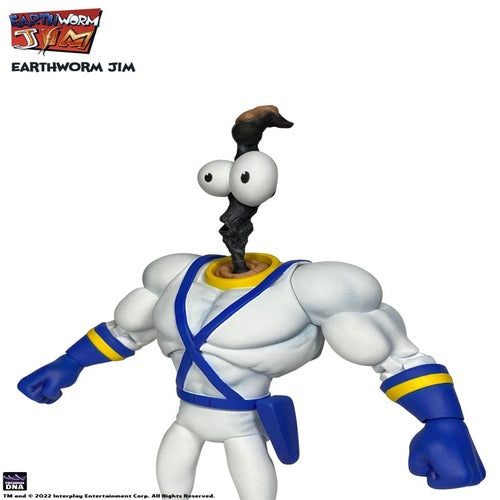 Earthworm Jim Zubehör-Set Wave 1: Worm Body & Jim Heads Accessory Pack