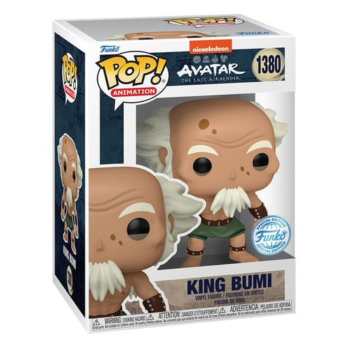 Avatar, le dernier maître de l'air Figurine POP! Animation Vinyl King Bumi 9 cm