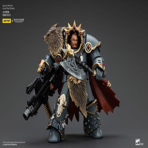 Warhammer The Horus Heresy figurine 1/18 Space Wolves Hvarl Red-Blade 14 cm