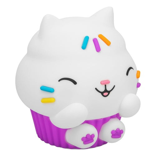 Gabby´s Dollhouse Squishy Glo Silikon-Leuchte Cakey Cat 15 cm
