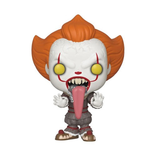 Stephen Kings Es 2 POP! Movies Vinyl Figur Pennywise w/ Dog Tongue 9 cm