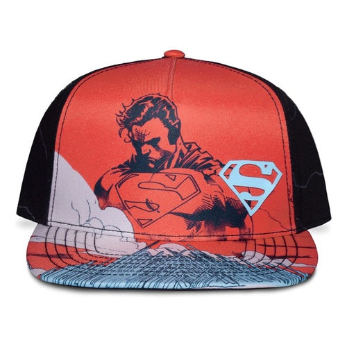 DC Comics casquette Snapback Superman Red