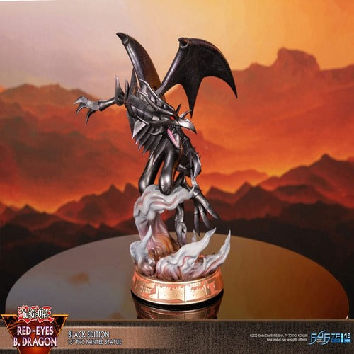 Yu-Gi-Oh! statuette PVC Red-Eyes B. Dragon Black Colour 33 cm