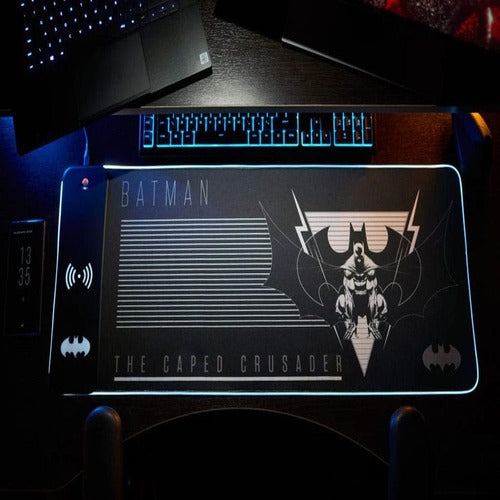 DC Comics tapis de souris avec chargeur mobile Batman
