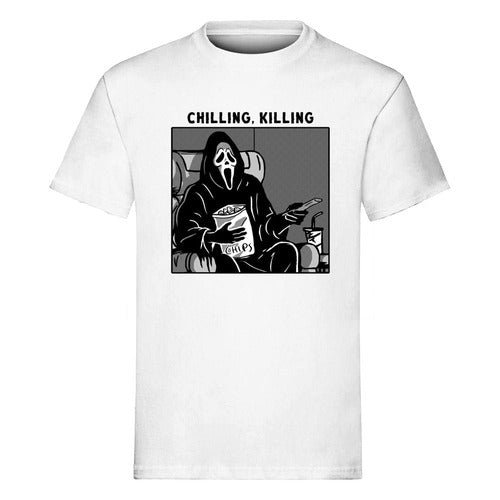 Scream T-Shirt Ghost Face Chilling, Killing (S)