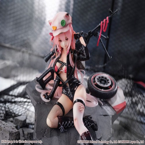 Girls' Frontline statuette PVC SHIBUYA SCRAMBLE FIGURE 1/7 UKM-2000 Gale Lightning -Wounded Ver.- 20 cm