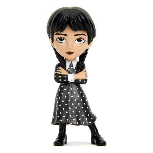 Wednesday pack 4 figurines Diecast Nano Metalfigs Wave 1 4 cm