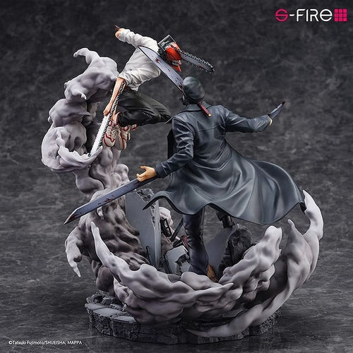 Chainsaw Man statuette Super Situation Figure Chainsaw Man vs. Samurai Sword 26 cm