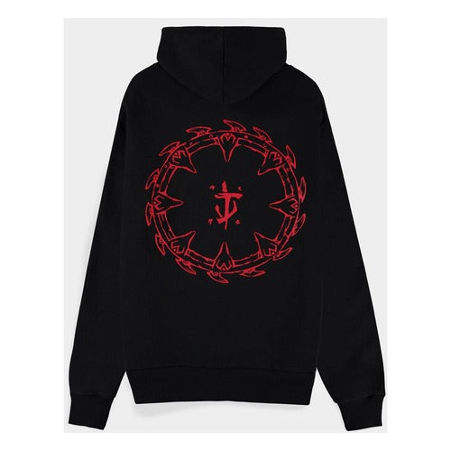 Doom Hoodie Doom Zipper Symbol (L)