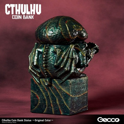 H.P. Lovecraft Cthulhu Mythos tirelire Cthulhu (Original Color) 24 cm