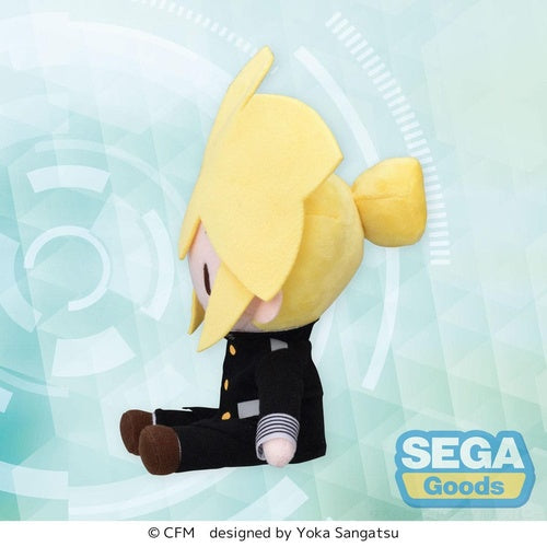 Character Vocal Series 02: Kagamine Rin/Len peluche Fuwa Petit Mini Kagamine Len Uniform Ver. (EX) 16 cm