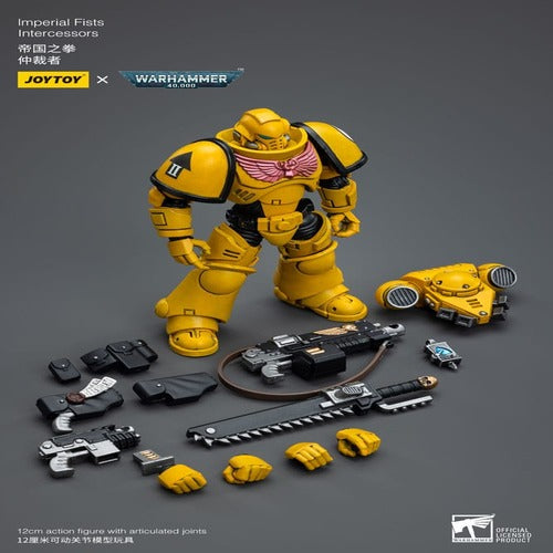 Warhammer 40k figurine 1/18 Imperial Fists Intercessors 12 cm