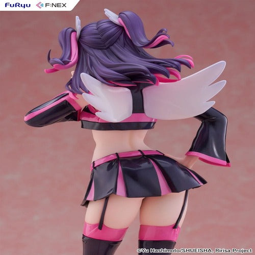 2.5 Dimensional Seduction F:Nex statuette PVC 1/7 Liliel Angel Paratroopers Mikari 23 cm