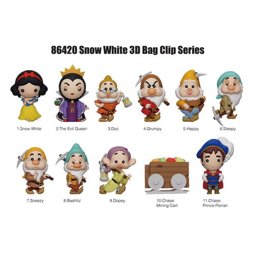 Blanche-Neige présentoir porte-clés sac à dos 3D Classic seriés 66 (24)