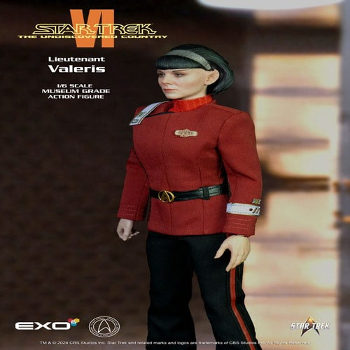 Star Trek 6 : Terre inconnue figurine 1/6 Lieutenant Valeris 28 cm