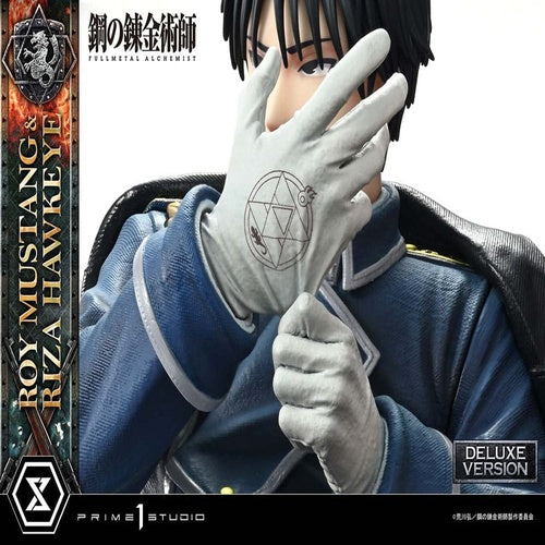 Fullmetal Alchemist Concept Masterline Statue 1/6 Roy Mustang & Riza Hawkeye Deluxe Bonus Version 50 cm