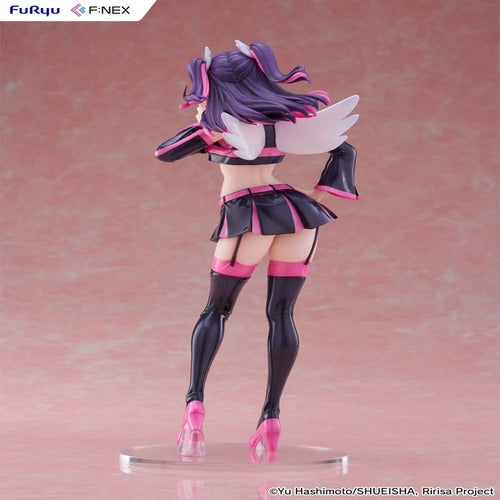 2.5 Dimensional Seduction F:Nex statuette PVC 1/7 Liliel Angel Paratroopers Mikari 23 cm