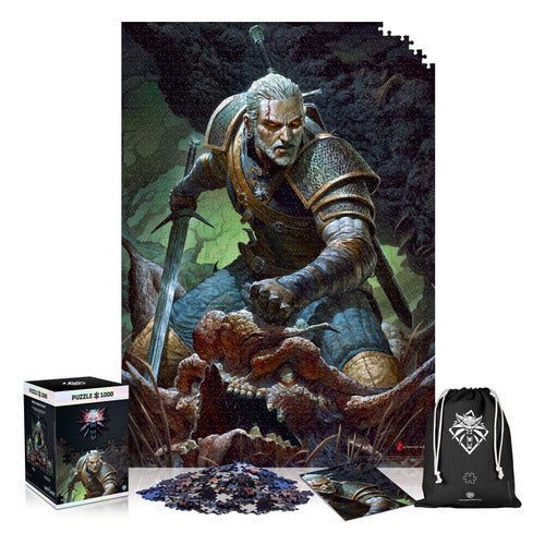 The Witcher puzzle Premium Dark World (1000 pièces)