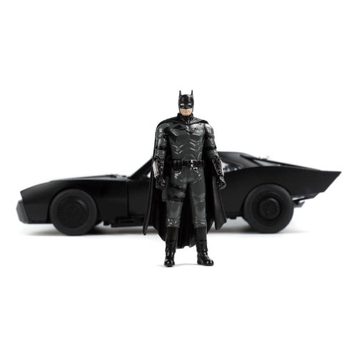Batman 2022 1/18 Hollywood Rides 2022 Batmobile métal avec figurine