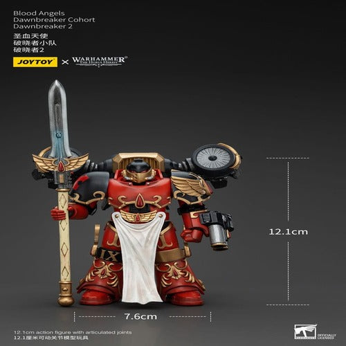 Warhammer The Horus Heresy figurine 1/18 Blood Angels Dawnbreaker Cohort Dawnbreaker 2 13 cm
