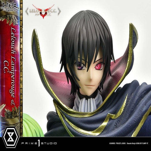 Code Geass: Lelouch of the Rebellion Concept Masterline Series Statue 1/6 Lelouch Lamperouge & C.C. 44 cm