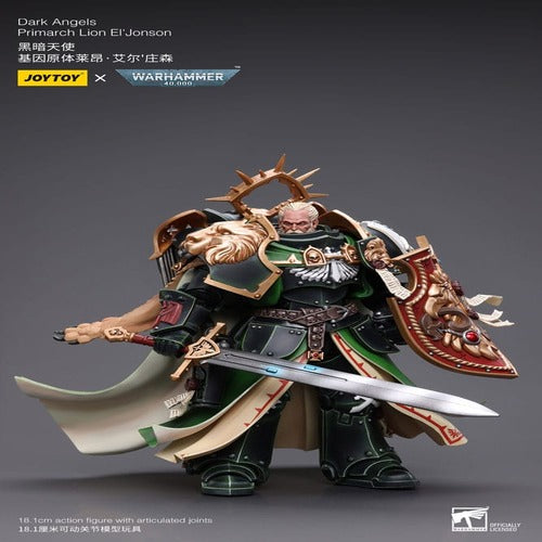 Warhammer 40k figurine 1/18 Dark Angels Primarch Lion El' Jonson 18 cm Reproduction