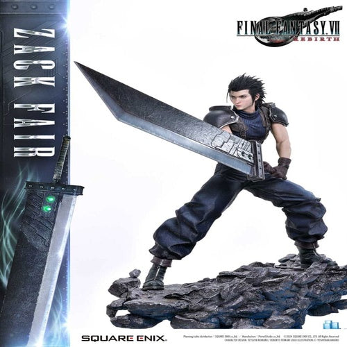 Final Fantasy VII Rebirth statuette 1/4 Zack Fair 57 cm